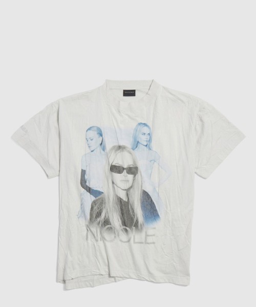 발렌시아가 니콜 박시 티셔츠