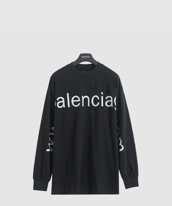 발렌시아가 플라워 코튼 톱