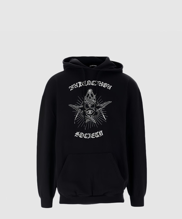 발렌시아가 라지 핏 후디