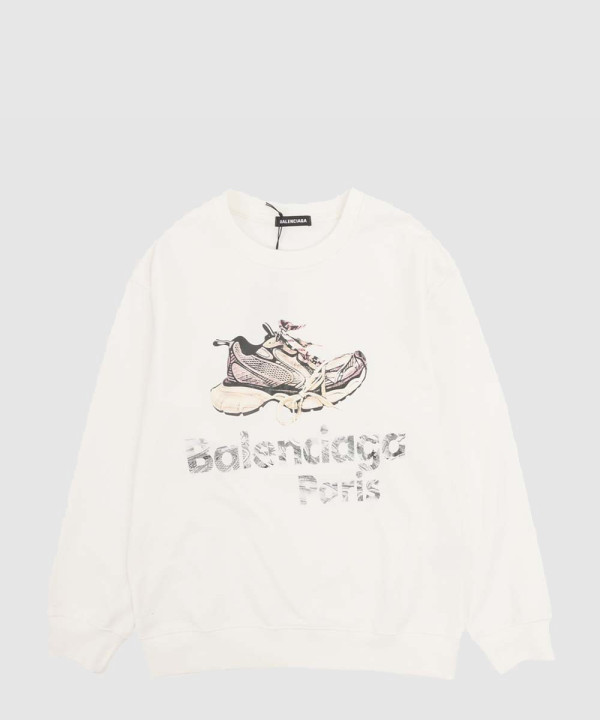 발렌시아가 플라워 코튼 톱