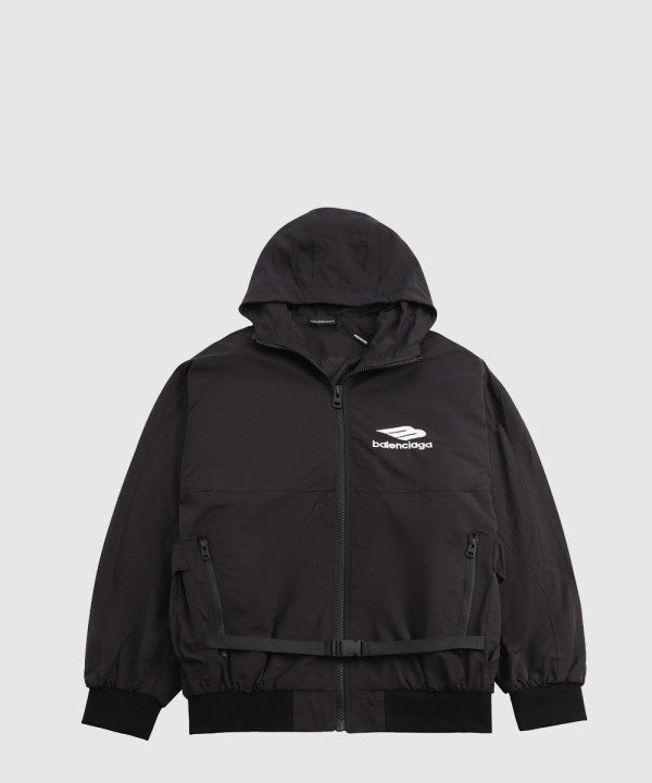 발렌시아가 로고 집업 자켓