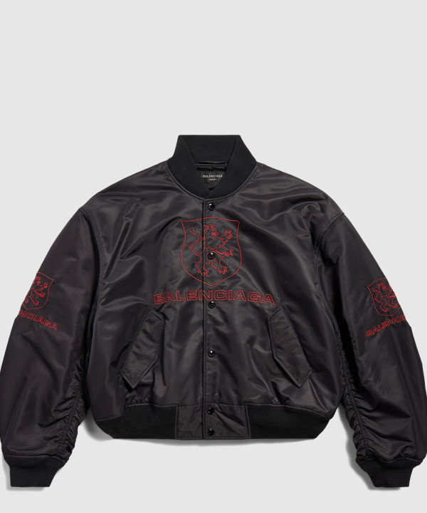 발렌시아가 라이언 클럽 바시티 재킷