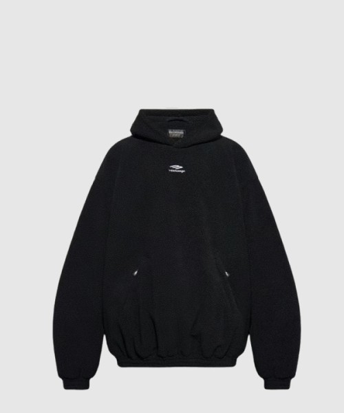 발렌시아가 후드 티셔츠