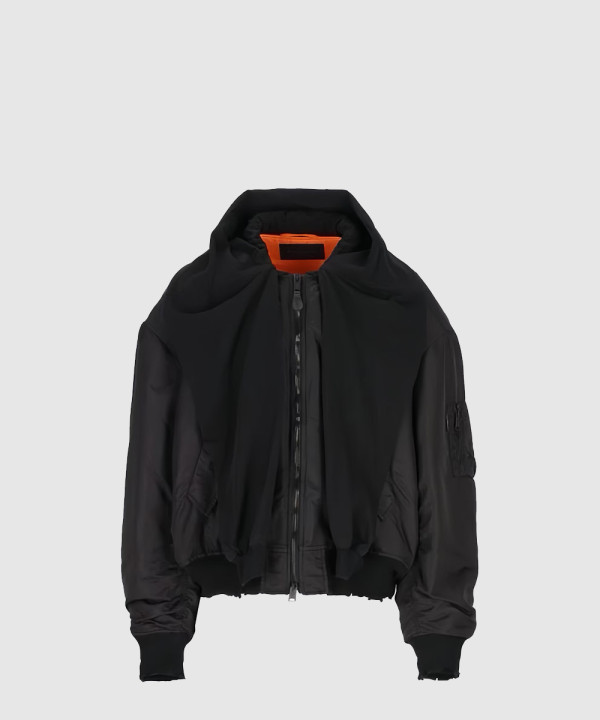 발렌시아가 로고 집업 자켓