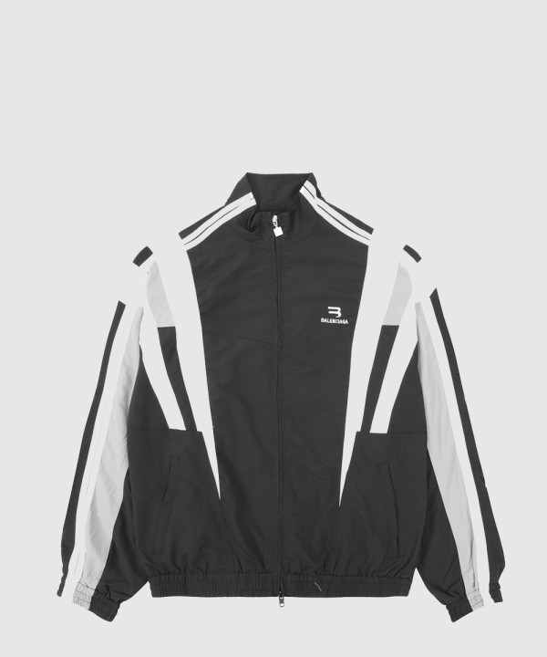 발렌시아가 로고 집업 자켓