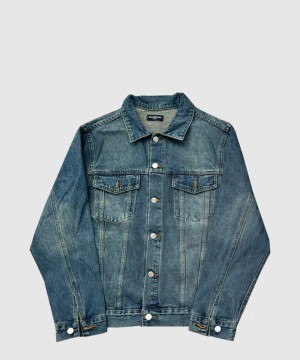 발렌시아가 로고 쇼트 코트