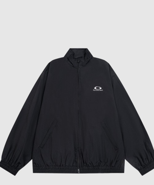 발렌시아가 로고 집업 자켓