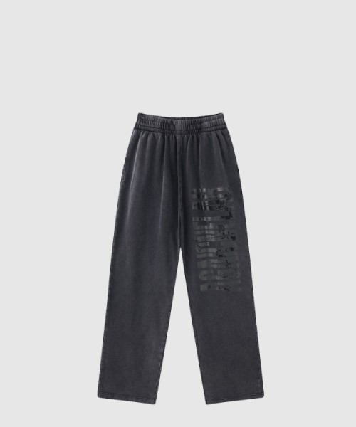 발렌시아가 배기 스웨트팬츠