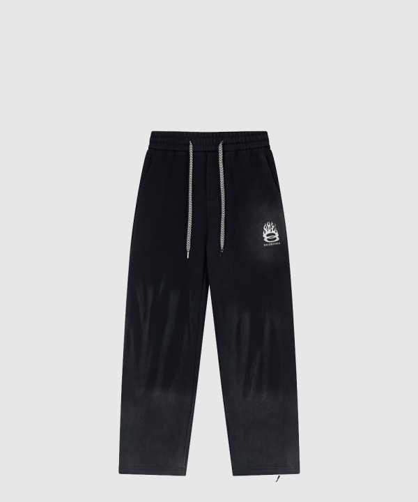 발렌시아가 유니티 스포츠 아이콘 크롭 스웨트팬츠