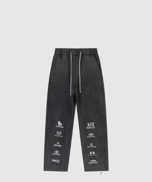 발렌시아가 로고 트랙수트 팬츠