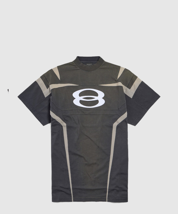 발렌시아가 유니티 스포츠 아이콘 바이커 오버사이즈 티셔츠