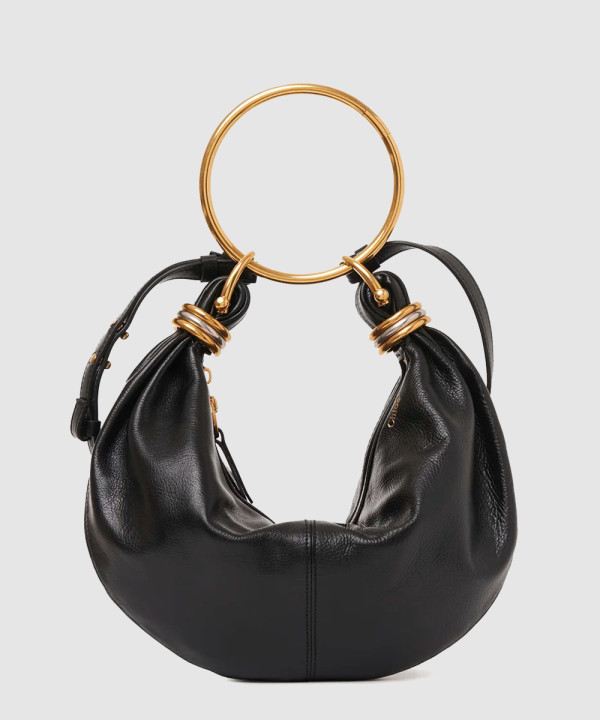 끌로에 그레인드 가죽 Marcie 스몰 Bracelet 호보백 AS611