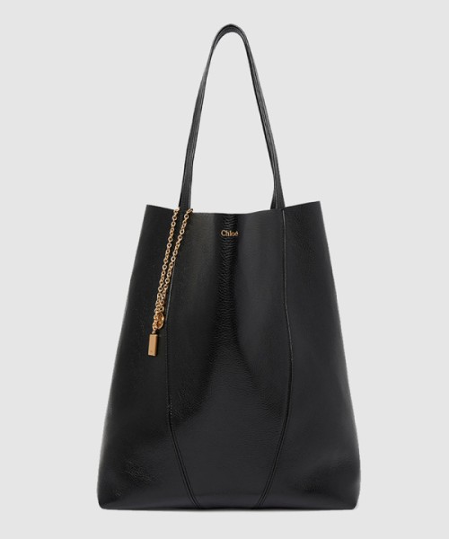 끌로에 그레인드 가죽 라지 Chloé Spin 토트백 SS810