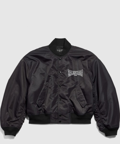 발렌시아가 복싱 바시티 재킷