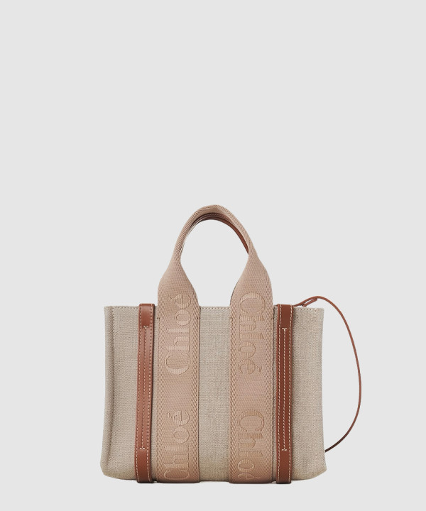 끌로에 우디 스트랩 토트백 스몰 AS397