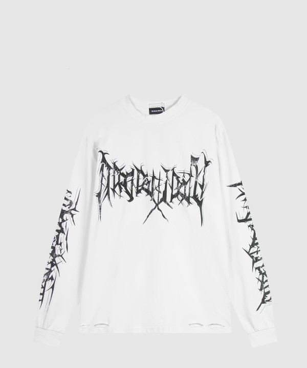 발렌시아가 플라워 코튼 톱