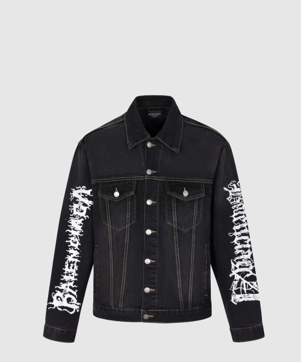 발렌시아가 메탈 라지 핏 재킷