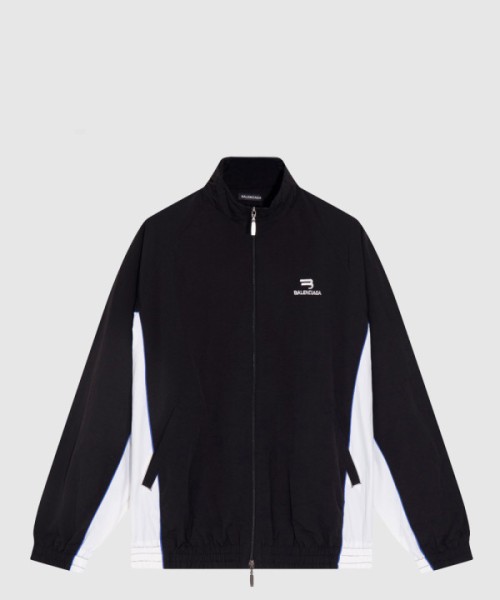 발렌시아가 스포츠 아이콘 스몰 핏 트랙수트 자켓