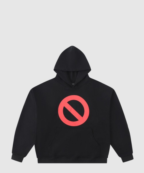 발렌시아가 시리즈 커넥티드 라지 핏 후디