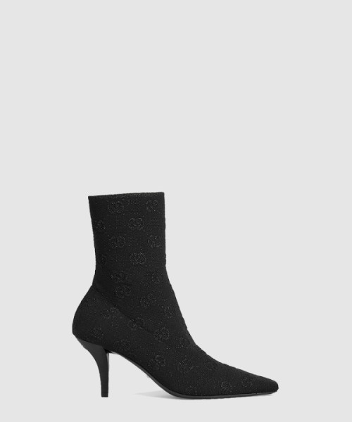 구찌 GG 니트 앵클 부츠 718378