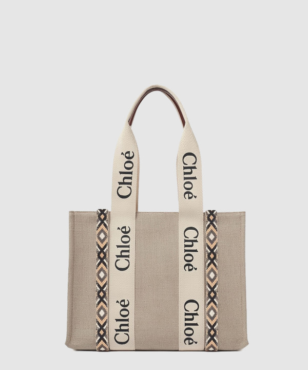 끌로에 우디 미듐 토트백 CHC22