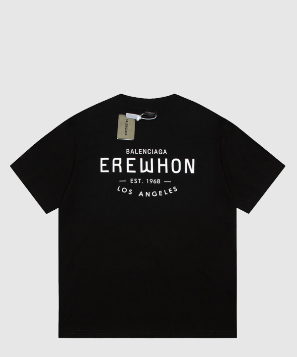 발렌시아가 플라워 코튼 톱