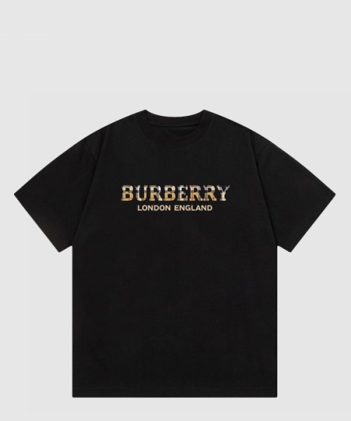 버버리 로고 프린트 반팔