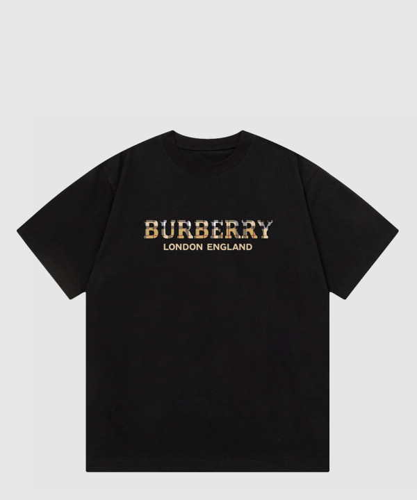 버버리 로고 프린트 반팔