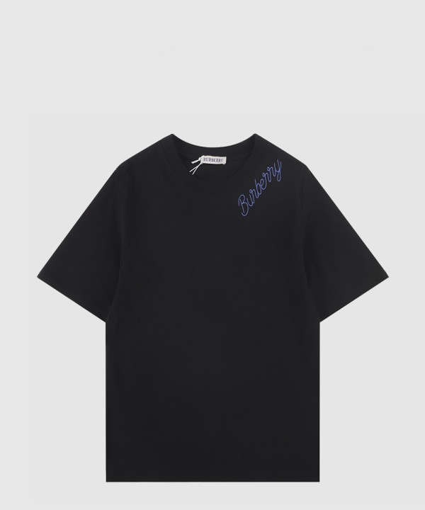 버버리 로고 프린트 반팔