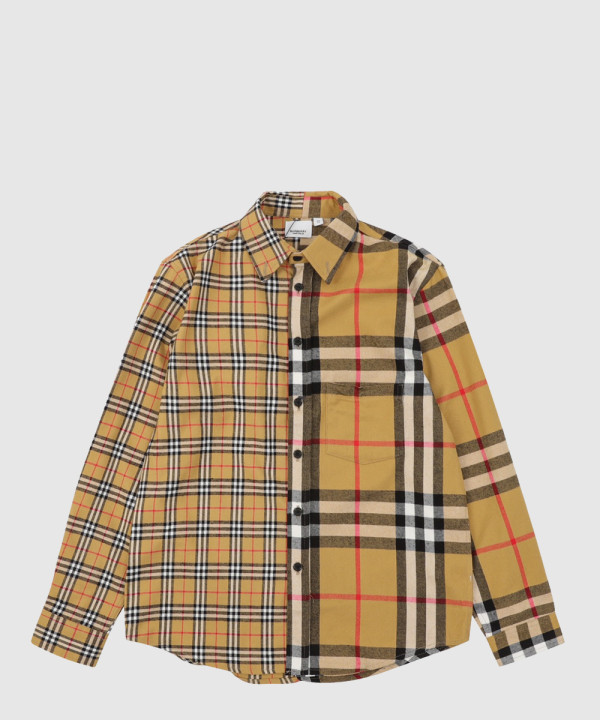 버버리 체크 셔츠
