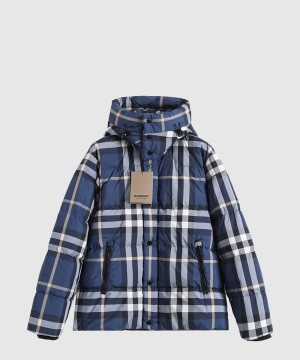 버버리 후드 다운 재킷