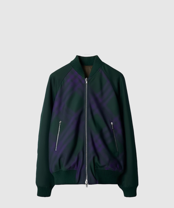 버버리 리버서블 봄버 자켓