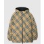 버버리 로고 쇼트 코트