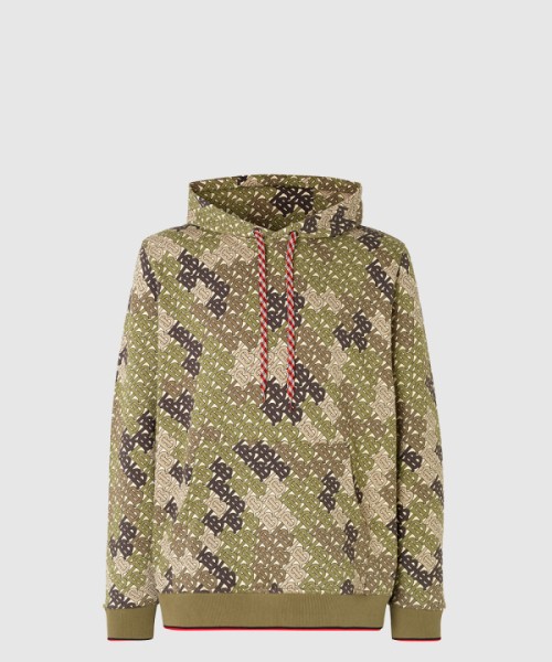 버버리 로고 프린트 면 톱