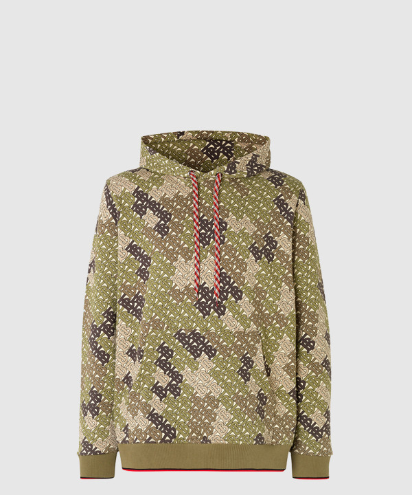 버버리 로고 프린트 면 톱