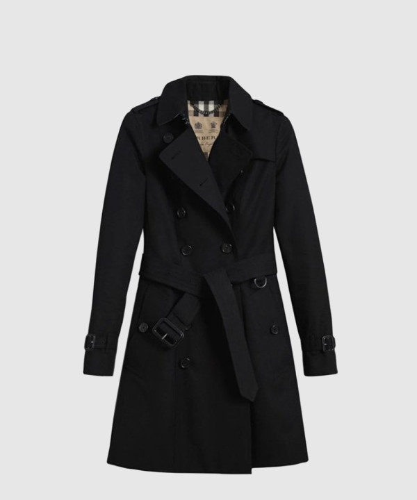 버버리 로고 코트