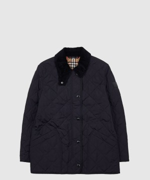 버버리 로고 코트