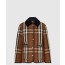 버버리 로고 쇼트 코트