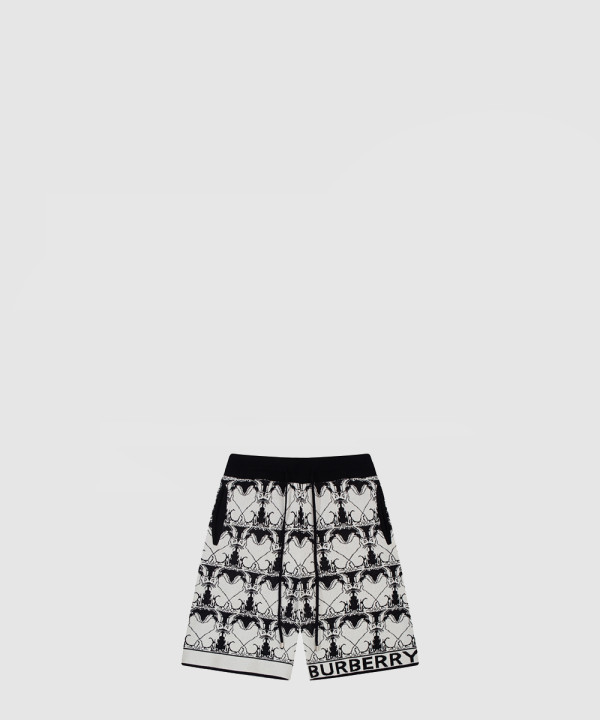 버버리 로고 프린트 니트 톱