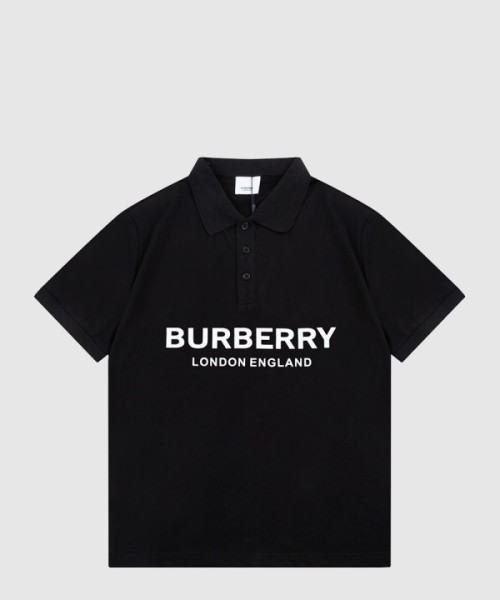 버버리 로고 프린트 반팔