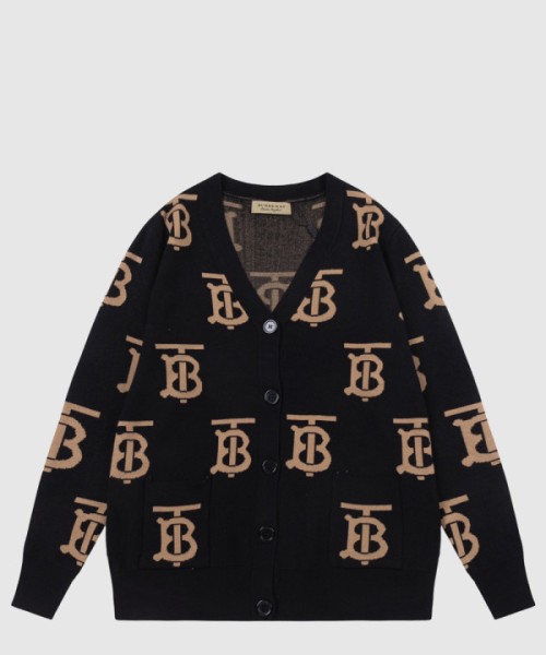 버버리 니트 카디건