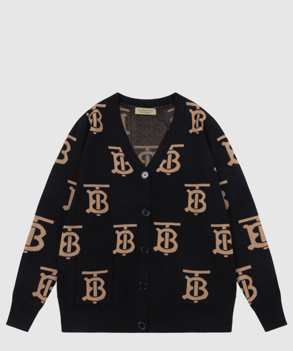 버버리 니트 카디건