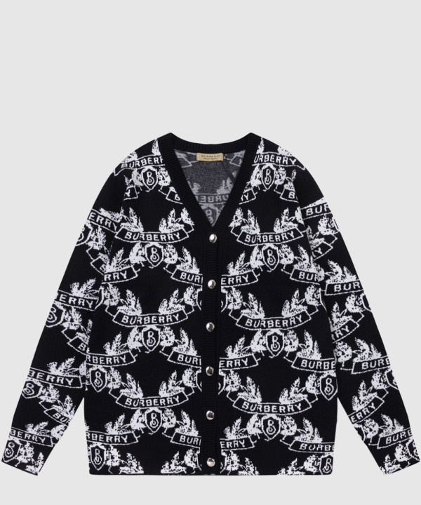 버버리 니트 카디건