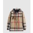 버버리 체크 쇼트 코트
