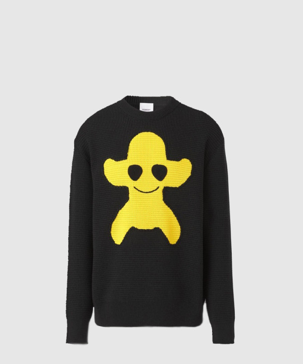 버버리 로고 면 톱