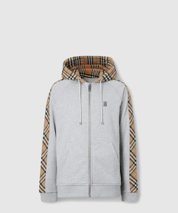 버버리 체크 쇼트 코트