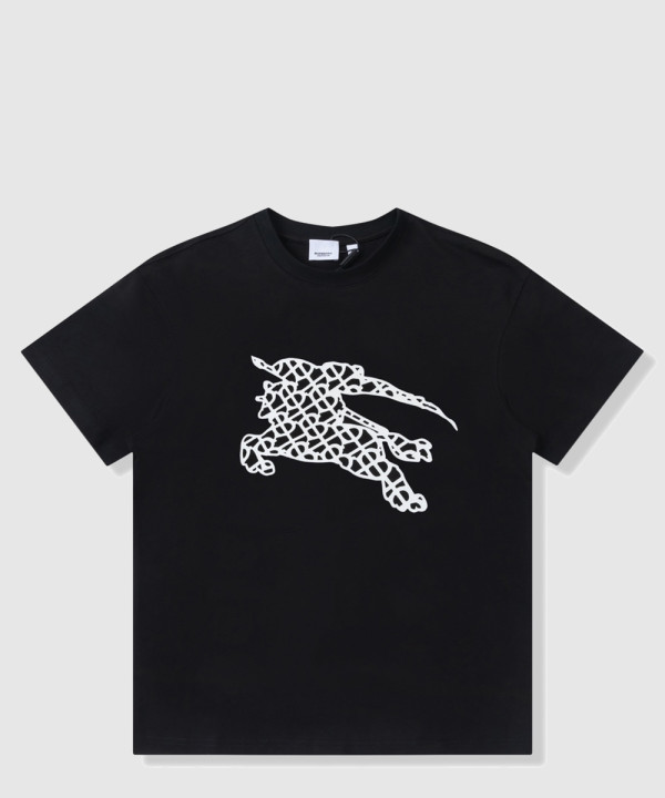 버버리 플라워 코튼 티셔츠