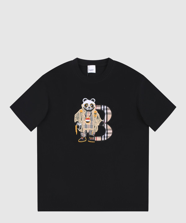 버버리 플라워 코튼 티셔츠