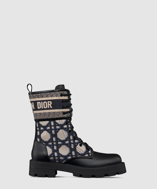 디올 D-MAJOR 트위드 부츠 KDI976