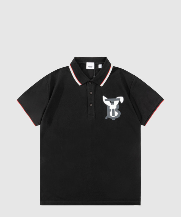 버버리 코튼 폴로셔츠